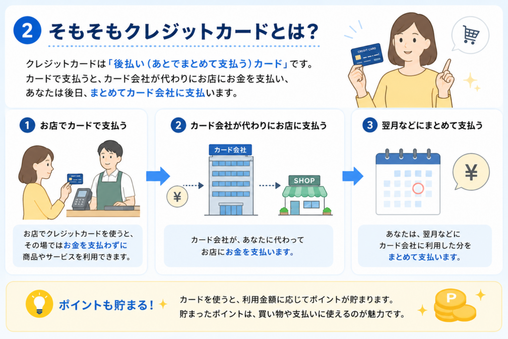 そもそもクレジットカードとは？